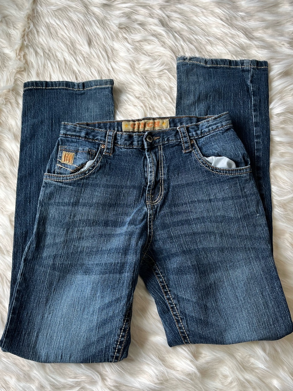 Cinch 18R Western Jeans Women's 30x33 Bootcut Medium Wash - Picture 3 of 6